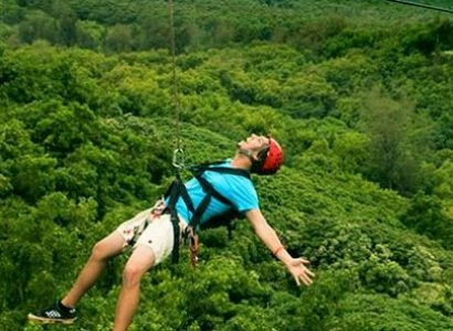 zip line ամրագրման արկածներ